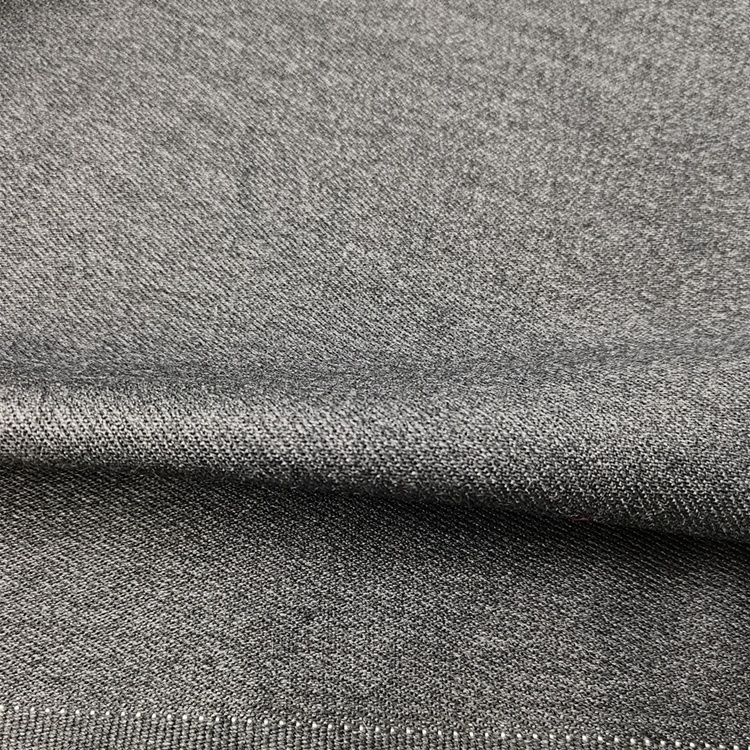 460g Black Woven UHMWPE/Viscose Twill Denim Fabric Anti-static Cut-Resistant Flame Retardant Yarn Dyed for Men/Women Car