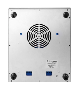 Cuisinière à induction commerciale à prix abordable, interrupteur à bouton-poussoir, 2700W, avec brûleur plat unique, affichage LED, OEM/ODM Chine AM-CD27A Comm - Product Image 5
