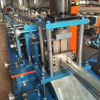 Machine automatique BSY pour la formage de rouleaux de clôtures métalliques, avec système de contrôle PLC importé, moteur, engrenage, dérouleur hydraulique et roulement