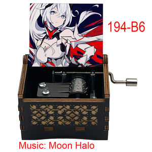 Moon Hola Music Box Anime Figures imprimées sur le couvercle Thème Chanson Anime Cadeaux pour soeur fille enfants <span class=keywords><strong>neveu</strong></span> <span class=keywords><strong>nièce</strong></span> - Product Image 6