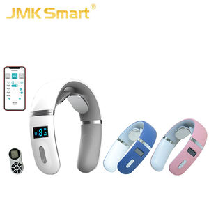 JMK Nuevo Diseño OEM ODM Inteligente Portátil Inalámbrico TENS Pulse Hot Compresa Masajeador de Cuello Inteligente con Aplicación de Control Remoto - Product Image 2