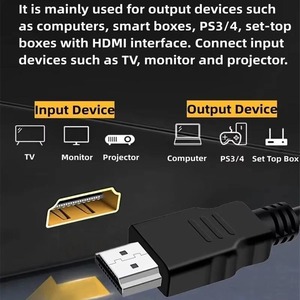 HDTV CABLE Factory Price for Cable 1.4 Version 1080P 1.5M/1M <b>Camera</b> Projector Computer & Television 2147W 1.Ultimate Cost-Effect - Product Image 6