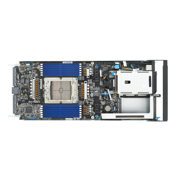 RS520QA E13 RS8U AMD EPYC 9005 Processors 12-channel per CPU 12x DDR5 up to 6000 MHz 8 x 2.5” Hot-swap Storage Bays