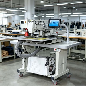 Máquina de Coser Industrial Automática de Súper Calidad para Bolsillos Láser, Solapas de Camisas Polo y Prendas de Vestir - Product Image 2