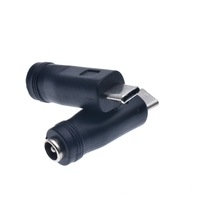 Adaptador de Corriente CC DC 5521 Hembra a Micro USB Mini USB Tipo-C Macho