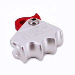 Descendeur d'arrêt d'escalade 15KN descendeur d'arrêt auto-freinant pour anneau de descendeur de sauvetage de corde équipement d'escalade sécurité escalade - Product Image 4