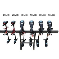 Moteurs Électriques de Traîne DC pour Bateaux Solaire Marine 12V 24V 36V 48V 60V 72V, Poussée 18 28 40 50 60 88 100 120 350 600 700 Lbs, Prix Abordable