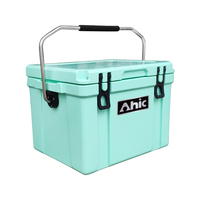 Fabrieksgroothandel Draagbare Koelbox met Handvat, Geïsoleerd, PE Hard Rotomolded, 25L, voor Buitengebruik