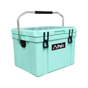 Commercio all'ingrosso della fabbrica portatile con la maniglia esterna isolata PE dura Rotomolded 25L scatola di raffreddamento termico - Product Image 3