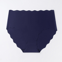 Culotte sans couture en soie glacée pour femmes, jupe festonnée multicolore, slip invisible sans trace, taille basse, solide, vente en gros