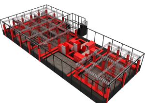 Gymnase d'intérieur pour enfants et adultes, équipement de parc de Trampoline, terrain de jeu américain, parcours d'obstacles, guerrier <span class=keywords><strong>Ninja</strong></span> pour enfants - Product Image 2