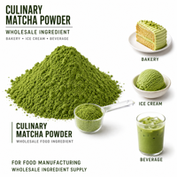 Poudre de Matcha Culinaire en Gros pour la Pâtisserie, la Crème Glacée, les Boissons et la Fabrication Alimentaire
