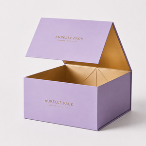 Factory Custom Handmade logo Recyclable Cardboard Packaging Magnetic Closure Paper Hard Folding <b>Gift</b> <b>Box</b> - Product Image 1