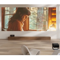 Projecteur Laser Tricolore 3000 Lumens 4K Dangbei F7Pro avec Fonction Panoramique et Inclinaison, Protection des Yeux, pour Chambre à Coucher, Cinéma Domestique, Smart TV, 4+64G