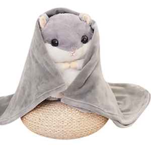 Peluche <span class=keywords><strong>de</strong></span> Hámster y Panda <span class=keywords><strong>de</strong></span> Dibujos Animados, Multicolor, <span class=keywords><strong>de</strong></span> Algodón Súper Suave, Cálido, Varios Diseños, para Regalo - Product Image 4