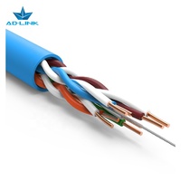 Cable de Red UTP Cat5e del Fabricante con Conductor OFC y Revestimiento de PVC - Temperatura Nominal de -40°C a +70°C, Buena Calidad