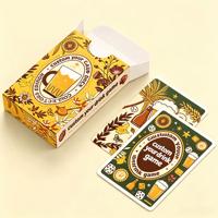 Cartes à jouer personnalisées avec logo sur mesure |   Jeu de cartes en papier couleur pour événements promotionnels