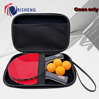Sac de rangement pour raquette de tennis de table prêt à être expédié, sac de transport portable imperméable à coque rigide en EVA pour raquette de ping-pong