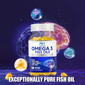 Huile de poisson oméga <span class=keywords><strong>3</strong></span>, capsules molles halal, soutien de la mémoire des enfants, 500 mg, 1000 mg, complément oméga <span class=keywords><strong>3</strong></span> 6 9, capsule molle - Product Image 4