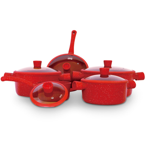 RAF 5pcs Non Stick Cookware Set Juego De Cocina for Gas Induction Ceramic <b>Stoves</b> With Frying Pan and Casserole Milk Pans R.80002 - Product Image 1
