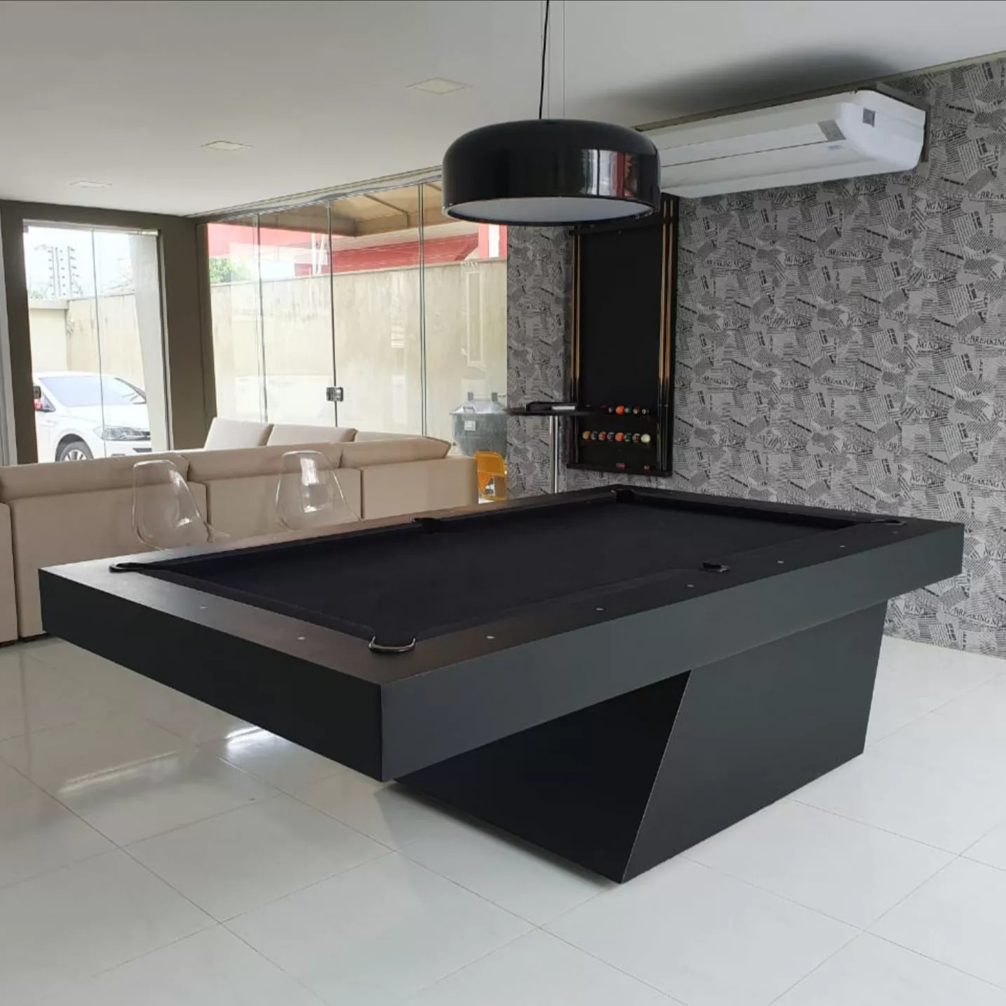 Kustom Kualitas Tinggi Slate Bed 8ft 9ft Modern Mewah Meja Biliar Dalam Ruangan Luar Meja Biliar untuk Dijual