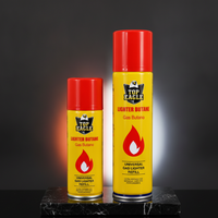 Recharge de gaz butane pur à combustion stable 200ml 300ml pour briquet coupe-vent et chalumeau de soudure