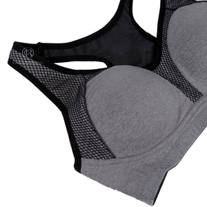 <span class=keywords><strong>En</strong></span> Stock mujeres sujetador de <span class=keywords><strong>La</strong></span> Yoga Fitness Plus tamaño acolchado alto impacto gimnasio lleno de apoyo Racerback deporte Bras - Product Image 2