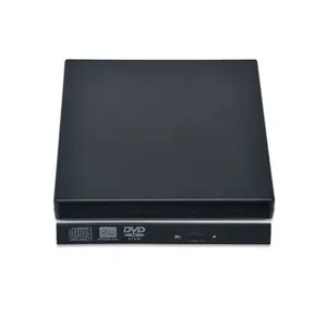 Porta USB2.0 custodia per unità ottica portatile sottile Driver per disco esterno DVD-ROM CD dvd writer scatole esterne per Notebook