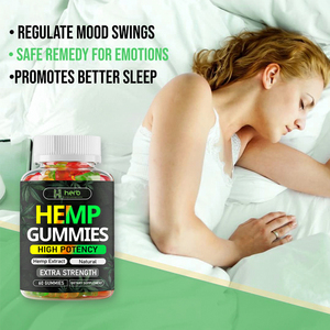 ODM/OEM علامة خاصة طبيعية للنوم والاسترخاء ملحق الرعاية الصحية للسلام والاسترخاء لثة القنب - Product Image 5