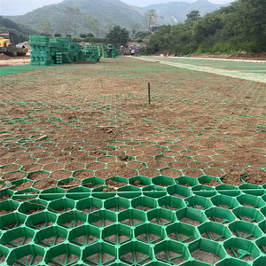 Griglia di erba di plastica ad alto carico per il parcheggio all'aperto che pavimenta la griglia di ghiaia progetto paesaggistico giardino sul tetto che pianta il drenaggio del prato - Product Image 3