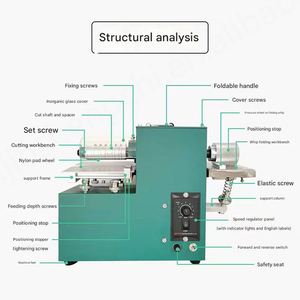 Machine automatique complète de découpe de bandes de cuir et de pliage de rubans, composants essentiels incluant un moteur avec de nouvelles fonctionnalités - Product Image 4