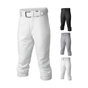Custom Plus Size Unisex Sublimation <b>Baseball</b> & Softball Pants 100% Polyester Four-Way Stretch Premium Softball Wear - Product Image 1