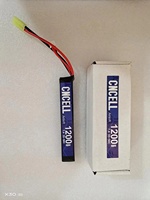 Usine personnalisée chine Airsoft accessoires 7.4V Lipo batterie 1200mAh pour Airsoftgun Airsoft bbs Airsoft fusil