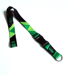 Longe en polyester de qualité <span class=keywords><strong>militaire</strong></span> avec crochet, conception extérieure simplifiée, sérigraphie et impression jacquard, lanières de cou - Product Image 6