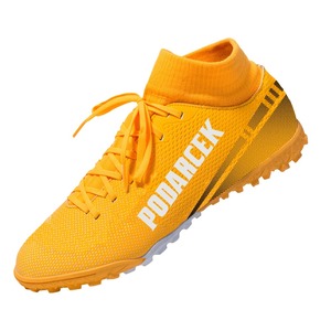 TF Best Men's Summer Soccer Football Shoes <b>Boots</b> Indoor Synthetic <b>Leather</b> Upper Sale - Product Image 6
