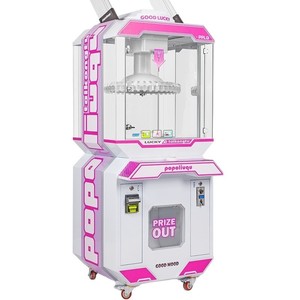 Máquina de garras metálica para videojuegos, modelo Space Rabbit 40, doble jugador, <span class=keywords><strong>con</strong></span> cristal y monedero, superventas para exportación, modelo 2569 - Product Image 1