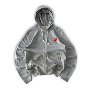 Custom logo 100% Cotton Embroidered Strap Drawstring Loose and Soft Comfortable Zipper Hoodie