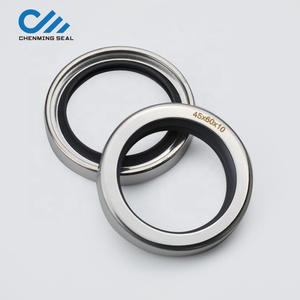 Joint d'étanchéité à l'huile en PTFE en acier inoxydable à lèvre simple/double Ceimin 43*62*8 44.5X58.7X10 45*60*8 pour compresseur d'air à vis, pièces de rechange 2Mpa - Product Image 3