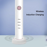 Fabricant OEM, brosse à dents électrique sonique automatique pour enfants, IPX7, rechargeable, étanche, brosse électronique pour enfants