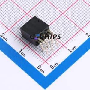 HX PM2.54-2x3P WC Pin Socket Bent Lead Through Hole,P=2.54mm Connector 2x3P 2.54mm 2.54mm Square Hole - Product Image 2