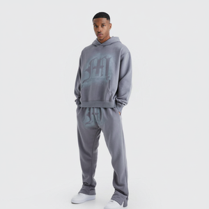 100% coton polaire hommes survêtement à capuche ensemble personnalisé imprimé Jogging tenue du Pakistan pour l'hiver - Product Image 1