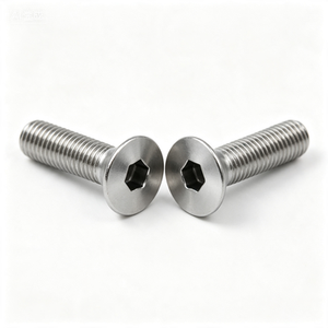 Tornillo de <span class=keywords><strong>Cabeza</strong></span> Plana Hexagonal de Acero Inoxidable al por Mayor DIN7991 para Maquinaria - Product Image 1