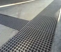 Grille de drainage en acier galvanisé à chaud Q235 soudée pour couvercle de tranchée, idéale pour les projets de drainage des égouts routiers municipaux