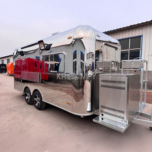 Camión de Comida Rápida Tipo Food Truck para Venta de Hot Dogs con Cocina Completa, Remolque, Carrito de Café Móvil, Quiosco - Product Image 2