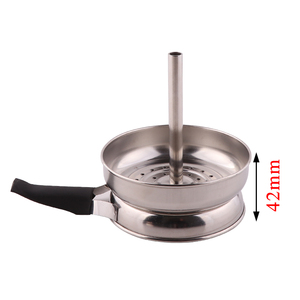 Soporte de carbón de acero inoxidable Erliao con asa para cabezal de shisha, <span class=keywords><strong>accesorios</strong></span> de hookah de metal para gestión del calor - Product Image 3
