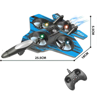 Drone de chasse en mousse EPP Hélicoptère avion RC Jouet volant télécommandé Avion de chasse en mousse Jouet pour enfants et adultes