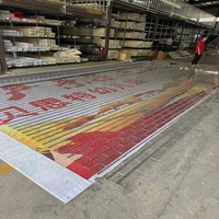 Volet roulant transparent personnalisé en polycarbonate PC, anti-UV, résistant aux chocs, pour magasin, centre commercial