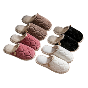 Peluche douce personnalisée pour femmes et hommes, intérieur, antidérapant, chaud, hiver, printemps, automne - Product Image 4