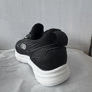 Chaussures de course respirantes pour hommes en maille Flyknit, à lacets rapides, <span class=keywords><strong>semelle</strong></span> épaisse et amortissante, pour la marche décontractée et les sports de plein <span class=keywords><strong>air</strong></span> - Product Image 4