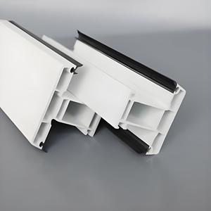 Tiêu chuẩn châu âu nâu uPVC hồ sơ <span class=keywords><strong>PVC</strong></span> hồ sơ dọc đẩy lên và xuống trượt mở đơn đôi TREO CỬA SỔ hồ sơ - Product Image 5